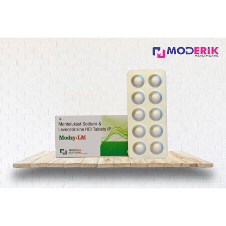 MONTELUKAST 10 LEVOCETIRIZINE HCI 5 MG TAB , PCD Pharma Franchise Products