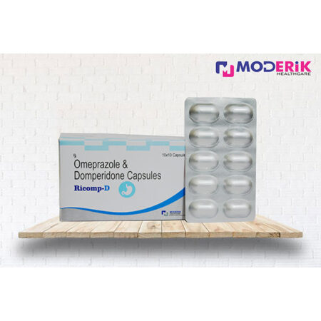 OMEPRAZOLE 20 DOMPERIDONE 10 CAP , PCD Pharma Franchise Products