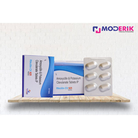 PCD Pharma Franchise Products, MOXYCILLIN 500 + CLAVULANIC ACID 125 TAB
